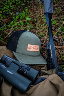 Aziak Equipment Leather Patch Snapback
