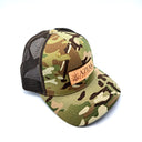 Aziak Equipment Leather Patch Snapback image 2